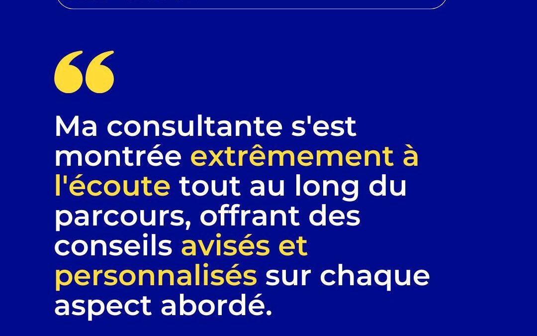 Un accompagnement sur-mesure pour un projet professionnel réussi ! 💡