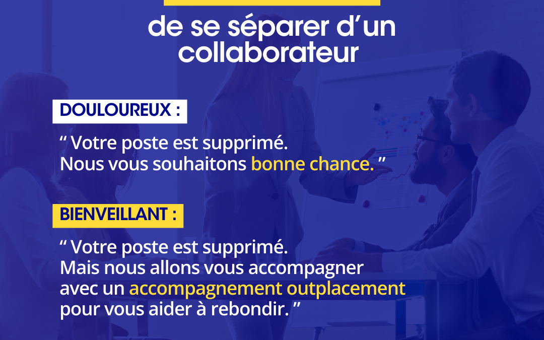 Il y a deux manières d’annoncer un départ..